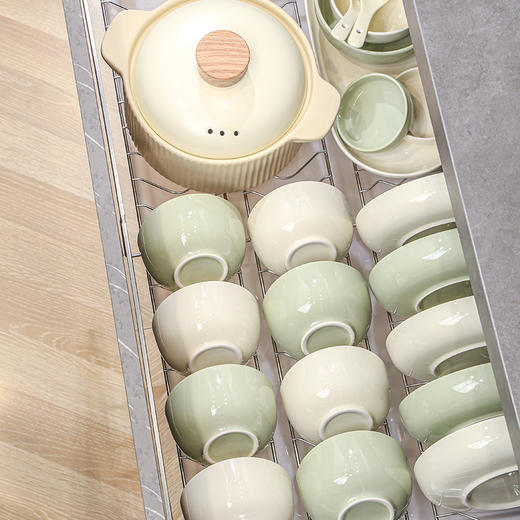 推荐 景德镇釉下彩奶油风碗碟套餐 商品图7