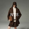 N°28 100%牦牛绒毛呢大衣女秋冬高级感中长款毛呢外套8855A1D868 商品缩略图2