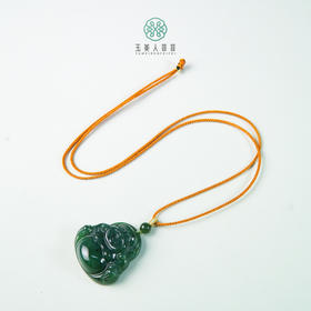 和田玉吊坠-佛公