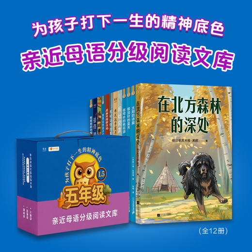 【五年级】中文分级阅读文库（全12册） 商品图0