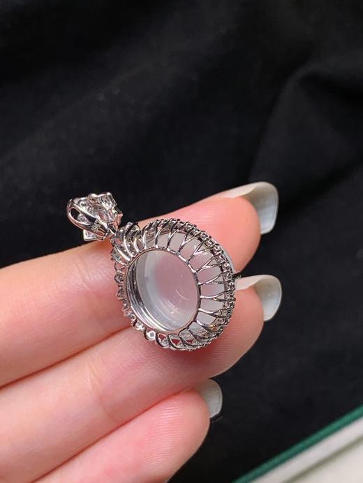 蛋面翡翠吊坠 商品图5