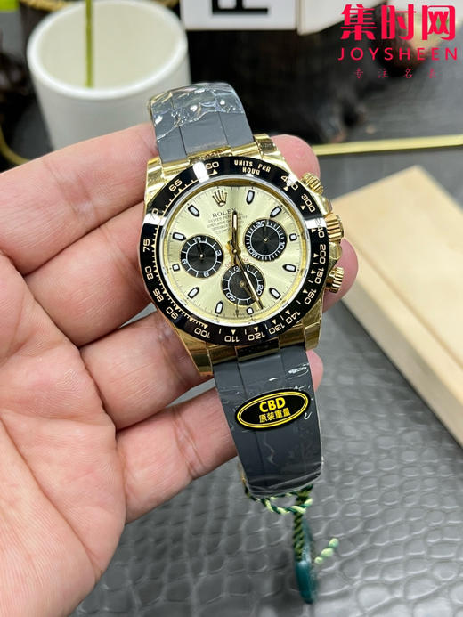 劳力士新款 CBD配重版 胶带款重量150克+ 迪通拿配重版 丹东4130机 余文乐迪 男士腕表 商品图2