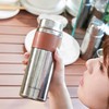 【6F】多样屋钛保温杯钛雅韵400ml办公杯-钛本色 商品缩略图2
