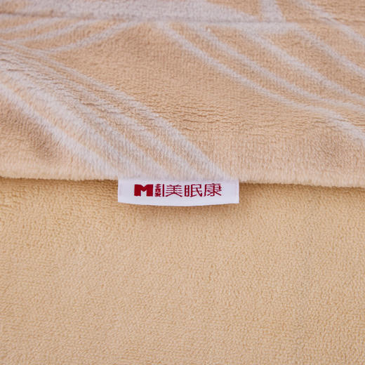 多喜爱 美眠康 牛奶绒套件 盛满园-驼【不炸毛】【不起静电】【不掉毛】 商品图3