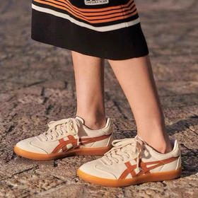 Onitsuka Tiger鬼塚虎情侣款复古德训板鞋  男女同款休闲百搭复古德训板鞋