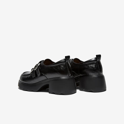 【云粉节】BF楼百思图2026春季商场新款牛皮学院风牛津鞋皮鞋女深口单鞋CS303AM6吊牌价799.现价439 商品图2