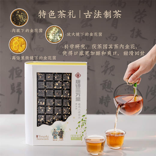 唐诗三万里泾阳茯茶陕西茶叶文创伴手礼 商品图4