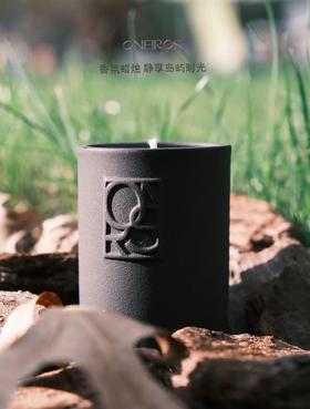 Oneiros家居香氛水生木质海洋调迷你陶瓷杯蜡香薰蜡烛高级伴手礼