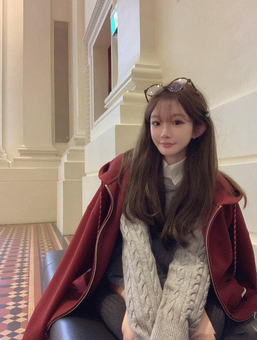 特价  秋冬经典内搭/外穿麻花假两件100羊毛毛衣 商品图4