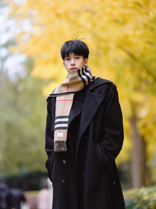 专柜流出Bur重磅经典款山羊绒围巾男女同款 商品图8