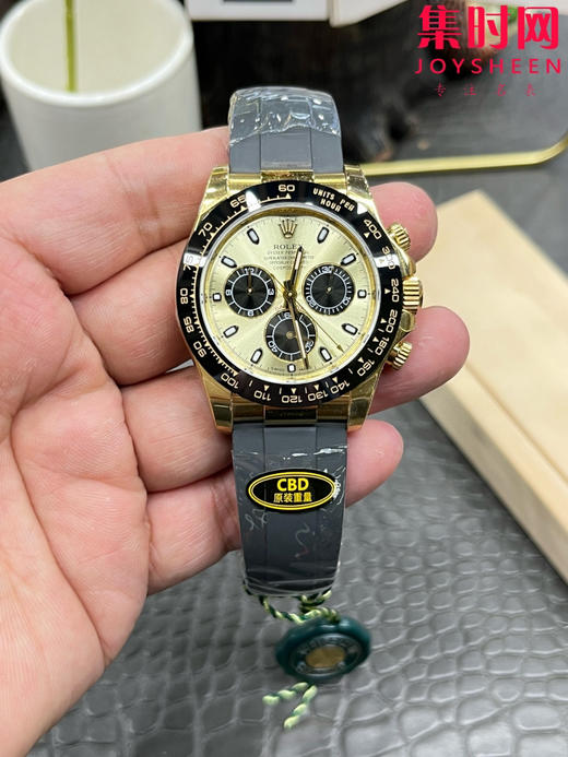 劳力士新款 CBD配重版 胶带款重量150克+ 迪通拿配重版 丹东4130机 余文乐迪 男士腕表 商品图0