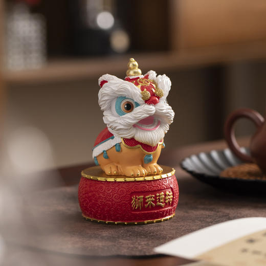 【好运狮来🎁】创意佛山醒狮文创特色礼品套装， 商务活动年会送客户伴手 ，礼生日礼物，寓意满满，送出非凡心意！ 商品图3