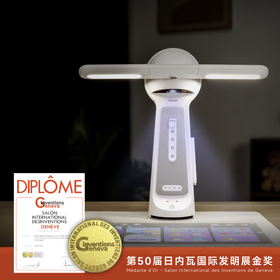 爱宾果-智能教育-学习台灯-智慧光助学机器人