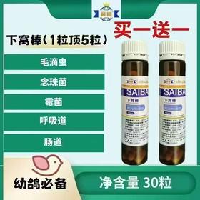 翼能鸽药【下窝棒】毛滴虫念珠菌霉菌呼吸道肠道五合一赛鸽信