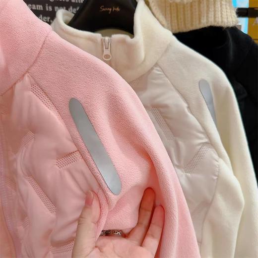 【秒杀】儿童奥粒绒棉服冬季拉链防风保暖立领夹棉开衫新款中大童棉袄100-180 商品图5