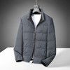 【90白鸭绒】【DX】大依优型大码男装冬季男立领羽绒服加厚时尚休闲商务百搭上衣外套 商品缩略图2