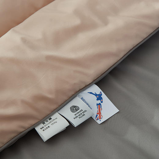 【自提】富安娜卓尔新西兰羊毛春秋被标准米白【A31】 商品图2