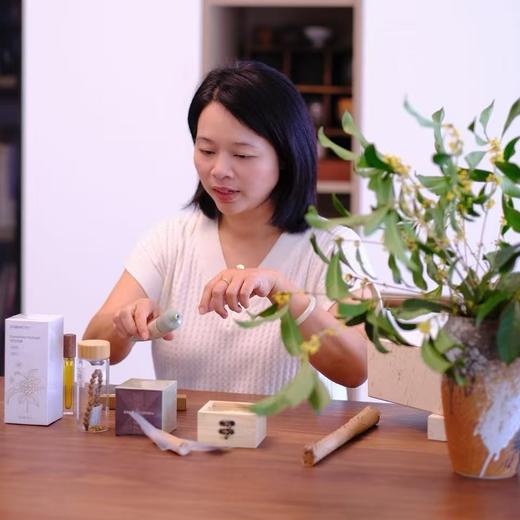 预售3-5天！【芳疗产品-秋天的味道桂花香】萧何芳疗师联名・秋日暖愈桂花芳疗礼盒・桂花植萃芳疗生活美学套装 商品图3