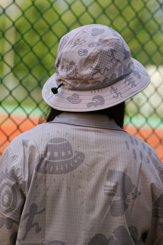 严素速干短袖衬衫 山海 男女通款轻量透气快干速干短袖翻领 商品图4