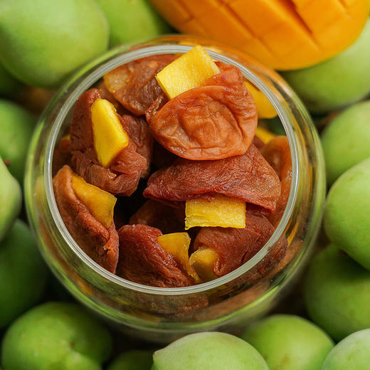 优选丨一方云拾梅有芒果 青梅夹芒果酸甜梅子肉葡萄梅子无核酸甜可口解馋零食 商品图0