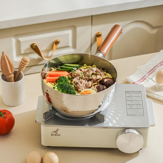 优选丨【易铂】316L五层钢雪平锅 商品图5