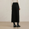 NEELLY纳俪商场同款冬季新款黑色垂感显瘦半身裙女气质通勤长裙N25104E04422 商品缩略图1
