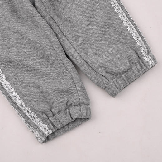 棉果果冬季新品女童夹棉保暖加厚针织加棉长裤M422200825737 商品图2