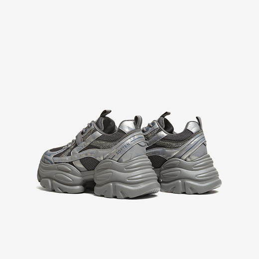 【云粉节】 BF楼百思图2025冬季新款厚底透气老爹鞋女运动休闲鞋B8161DD5吊牌价899.现价539 商品图3