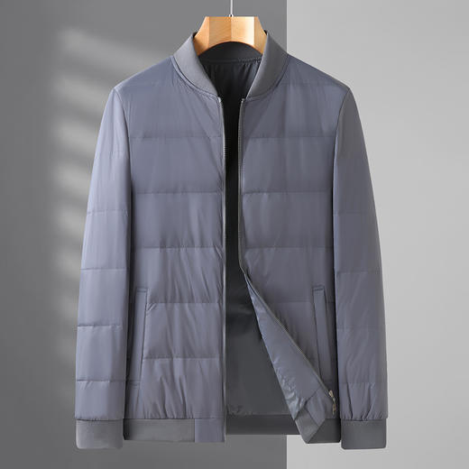 【DX】大依优型大码男装冬季男立领羽绒服加厚时尚休闲商务百搭上衣外套 商品图1