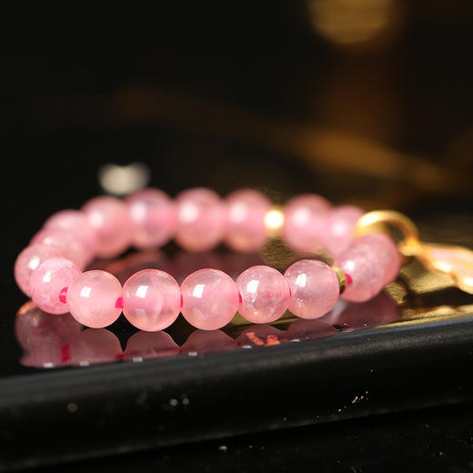 灵机生活馆7A+冰种红纹石福禄水晶戒指 商品图4