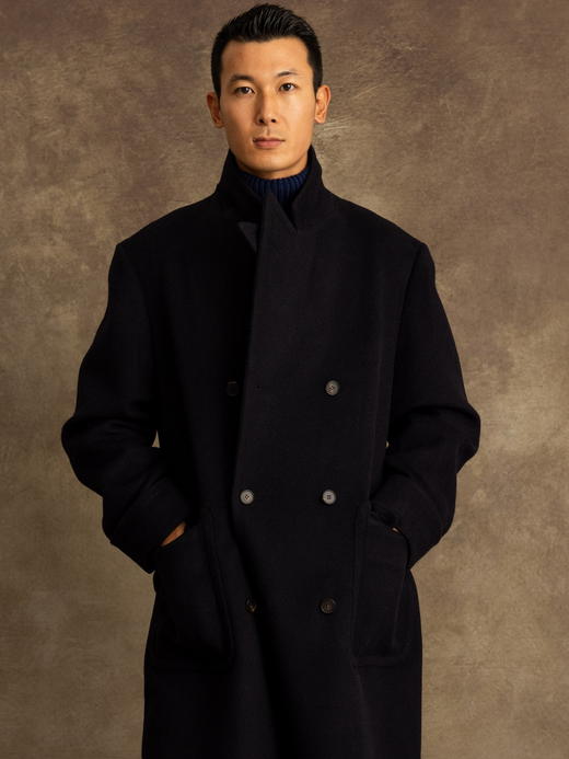 Atelier Lavoro 藏蓝大衣 商品图1