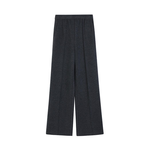 NEELLY纳俪商场同款冬季新款高级灰色肌理感休闲裤女显瘦爆款裤子N25104H04428 商品图3