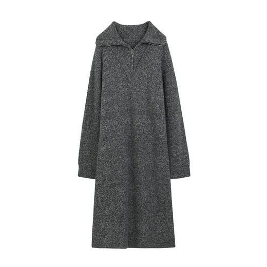 NEELLY纳俪商场同款冬季新款气质休闲针织连衣裙女舒适显瘦连衣裙N25104Y04598 商品图3