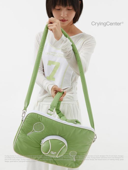 CryingCenter 网球刺绣电脑包 斜挎包 哭喊中心 商品图1
