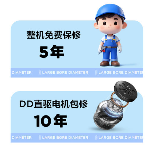 【TCL洗衣机】TCL双子舱Q10多筒分区双直驱智能投放大容量16公斤懒人洗衣机洗烘一体 G160Q10-HDY 商品图8