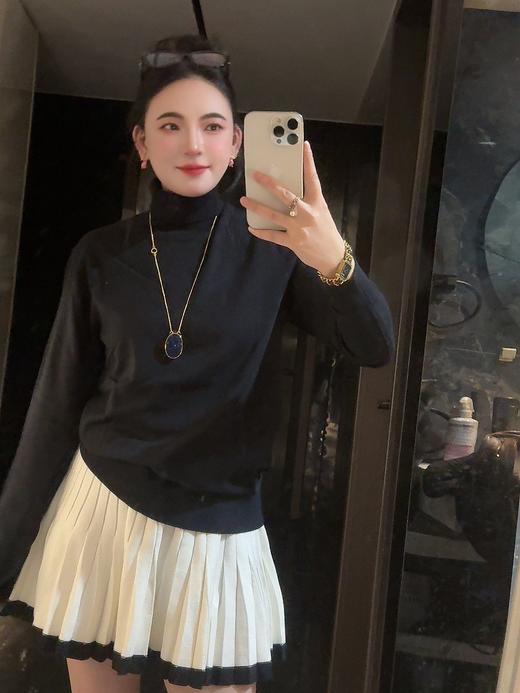 秋冬男士高领纯色针织衫毛衣（蕾姐穿S） 商品图5