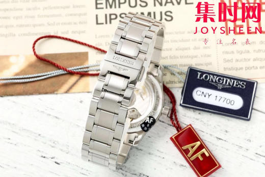 AF浪琴名匠3点历系列 名匠34mm 名匠女款 自动机械 女士腕表 商品图8