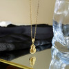轻奢高级感金色葫芦镶边项链-纪念日百货门店同款166143790 商品缩略图4