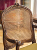 【已售】独角鹿西洋古董 19世纪末法国出品路易十六风格胡桃木雕花藤椅一对 商品缩略图2