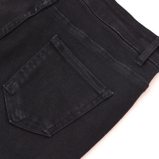 半身缘女裤 春季脚口开叉五金点缀九分烟管牛仔裤261102M30120039 商品图3