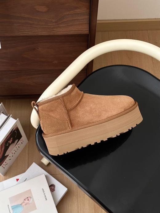 【只可换码 不退货】UGG/5CM  厚底mini雪地靴/ 周冬雨同款雪地鞋（XR） 商品图4