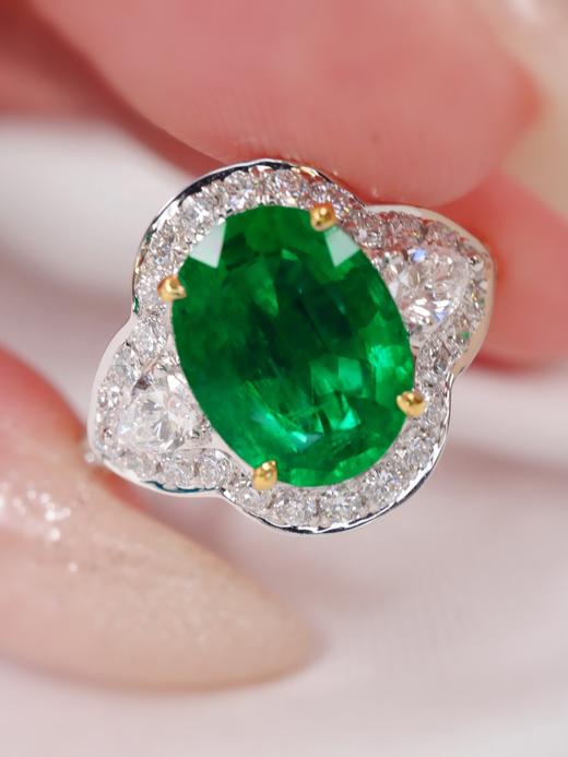 2ct刻面祖母绿戒指 商品图2