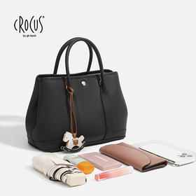 Crocus联名款爆款经典花园包手提包 大容量托特单肩斜挎百搭时尚女款包包