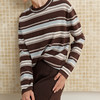 NEELLY纳俪商场同款冬季新款撞色条纹显白针织衫女休闲通勤毛衣N25102A01029 商品缩略图2