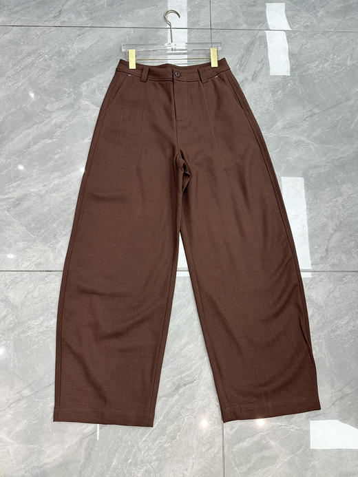 正品KLN秋款设计感气质高腰显瘦弯刀裤休闲裤 商品图4