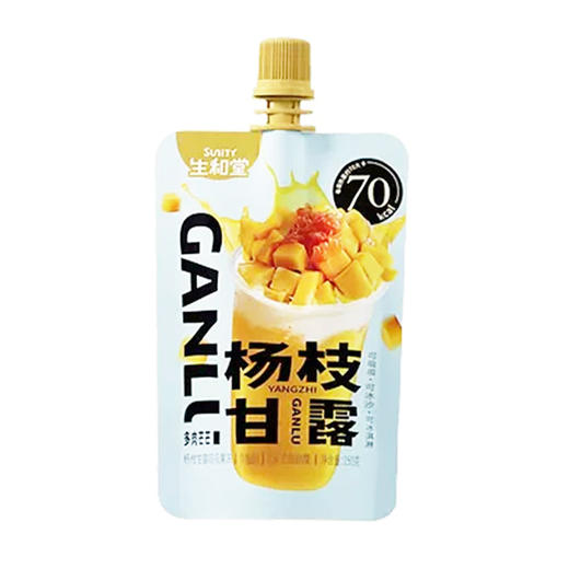 生和堂蓝莓西米露味吸吸果冻150g（6940471606506） 商品图0