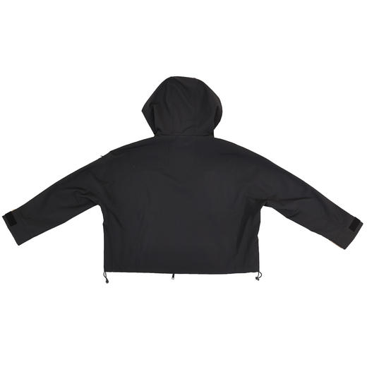 半身缘女装 春季户外运动宽松暗格纹连帽外套夹克261113P01340036 商品图1