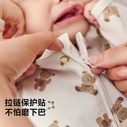 迷你巴拉婴儿连体衣宝宝爬服亲肤柔软萌趣居家爬服秋季新款 商品图4