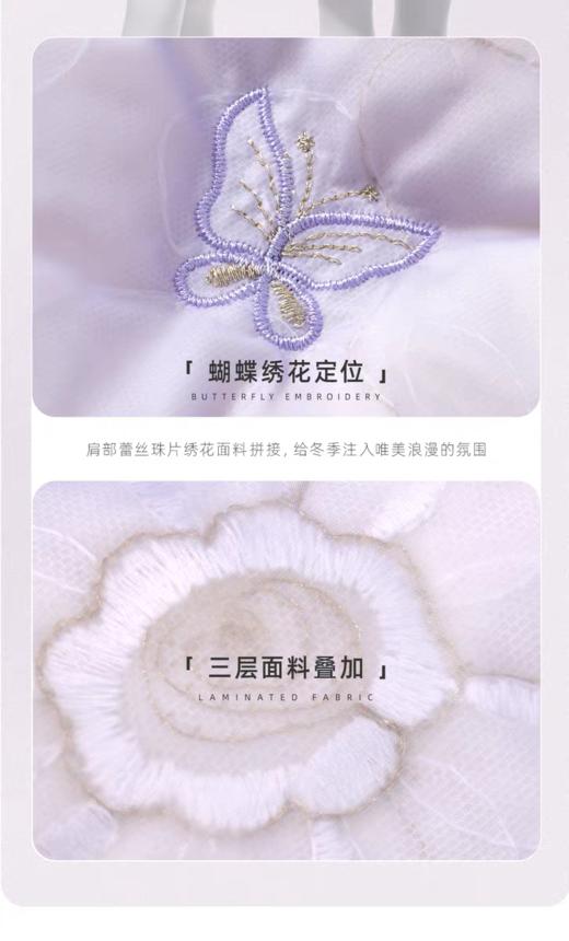 【春上新】8楼LYNN&MILO琳麦罗亲子女童2025秋冬新款绣花连帽羽绒服 商品图6