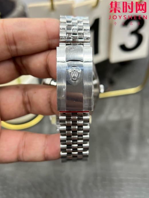 劳力士 VS日志41系列 VS日志V2版 蓝色盘 男士腕表 丹东3235机 五珠带 表径41mm 商品图8